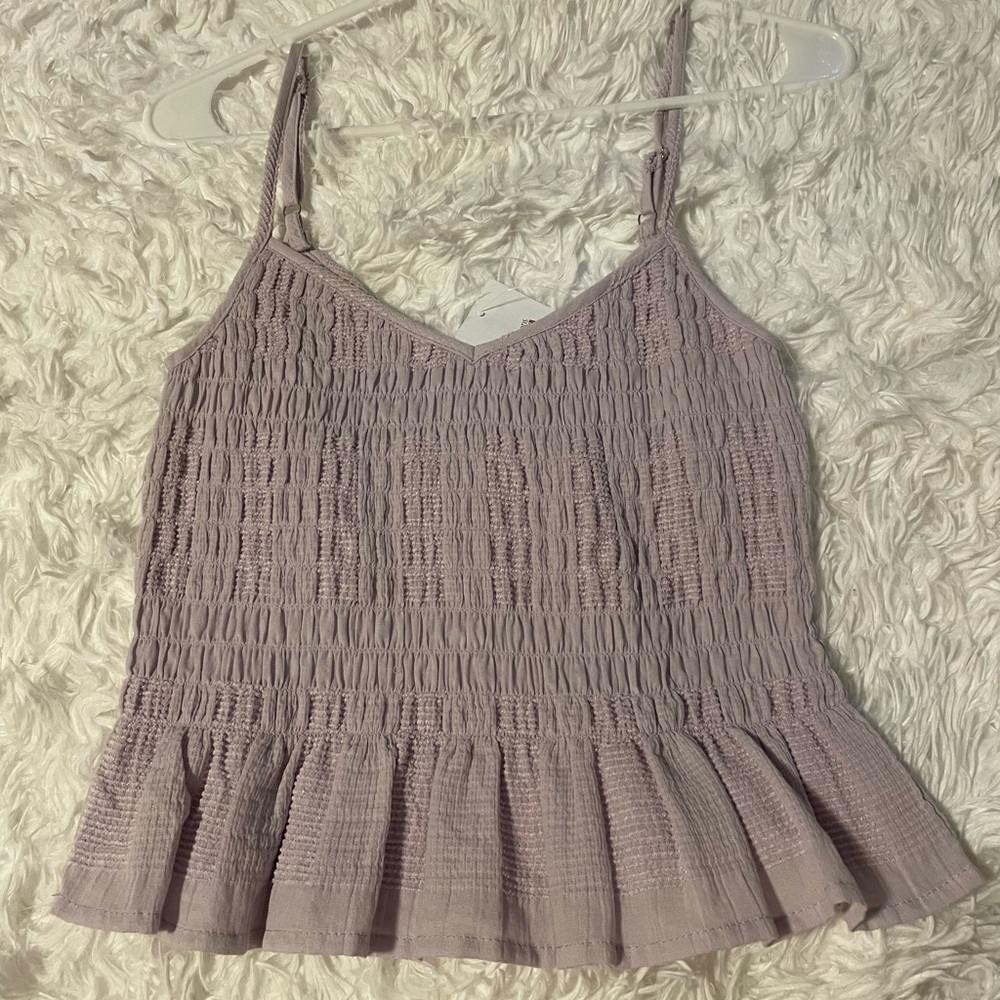 lilac tank top